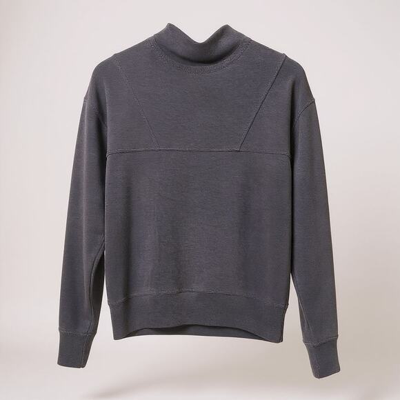 Club Monaco Gray Pullover Mock Neck Sweater Size Small - Picture 1 of 10